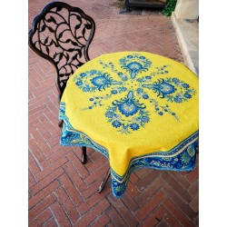 VALDROME - Nappe 90X90 Haveli Jaune