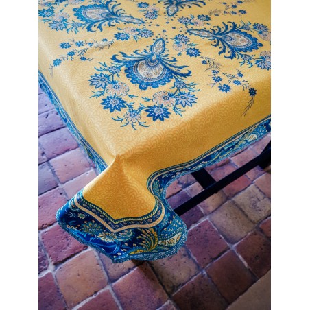 VALDROME - Nappe 90X90 Haveli Jaune