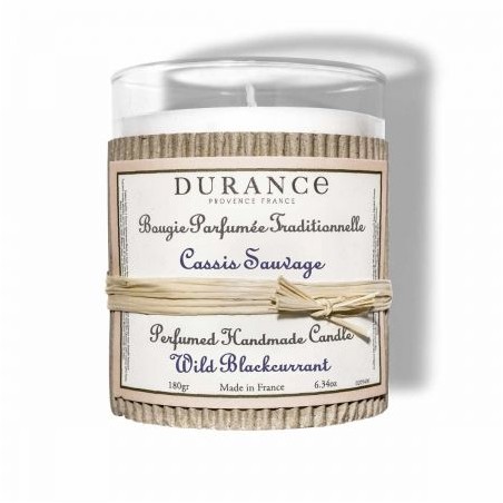 DURANCE - Cassis Sauvage - Bougie Parfumée180g