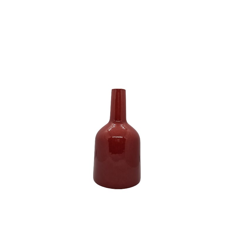 ATELIER BERNEX - Vase Bouteille Maillet Rouge Collection Sud