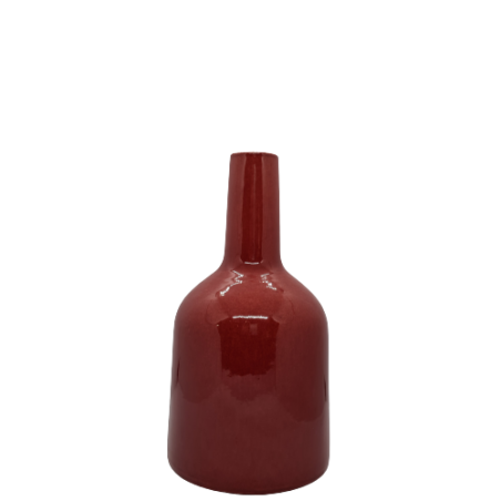 ATELIER BERNEX - Vase Bouteille Maillet Rouge Collection Sud