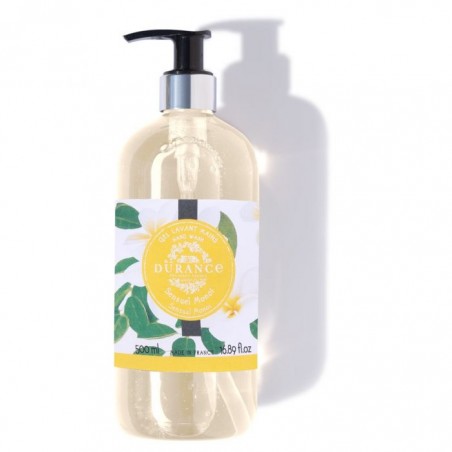 DURANCE - Gel Nettoyant Mains Parfumé Sensuel Monoï 500ml