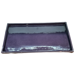 ATELIER BERNEX - Plateau Rectangle 20x40 Violette Collection Sud