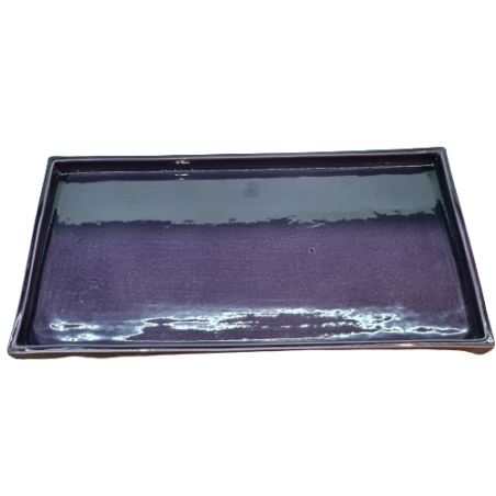 ATELIER BERNEX - Plateau Rectangle 20x40 Violette Collection Sud