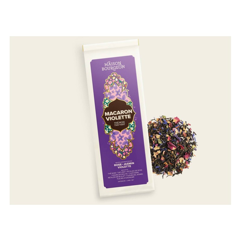 MAISON BOURGEON - Macaron Violette Sachet 100g