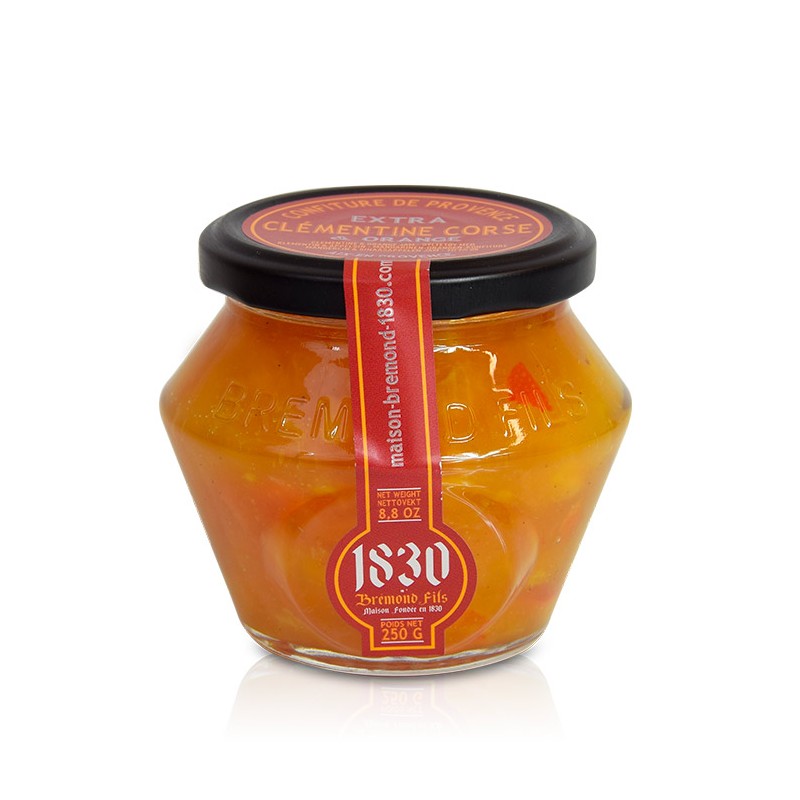 Confiture Clémentine Corse & Orange 250g