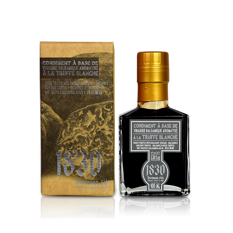 MAISON BREMOND 1830 - Balsamique Noir Aromatisé Truffe Blanche 100ml