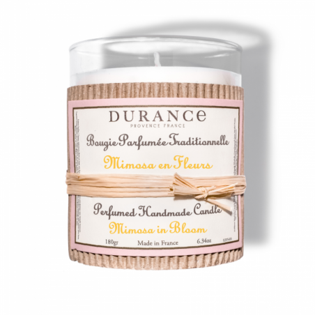 DURANCE - Mimosa en Fleurs - Bougie Parfumée 180g