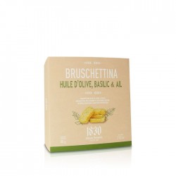 MAISON BREMOND 1830 - Bruschettina Huile Olive, Basilic, Ail 80g