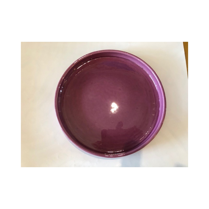 ATELIER BERNEX - Plateau Rond Framboise 18 cm Perle Collection Sud