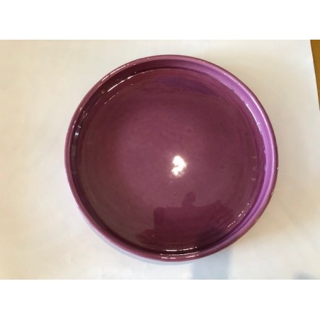 ATELIER BERNEX - Plateau Rond Framboise 18 cm Perle Collection Sud