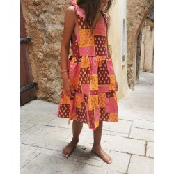 L'ENSOLEILLADE - Robe Caline Patch 6 ans