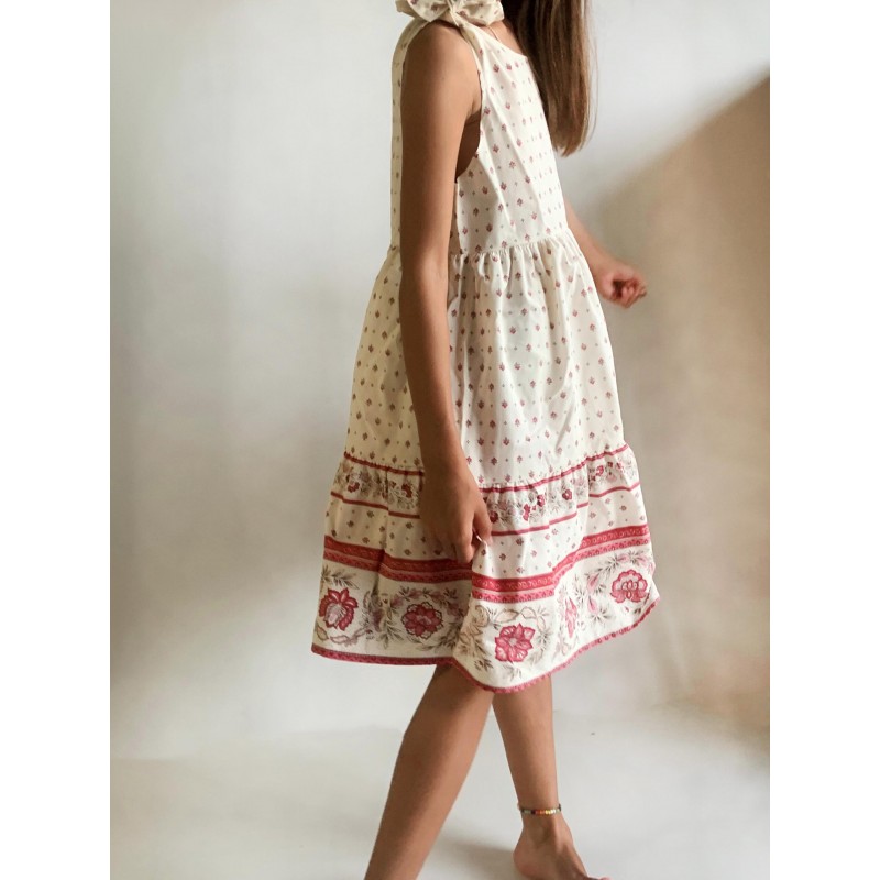 L'ENSOLEILLADE - Robe Caline Ecru 6 ans