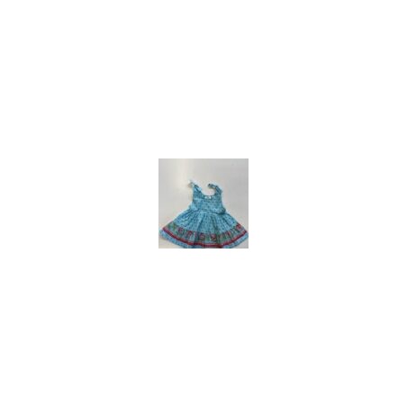 L'ENSOLEILLADE - Robe 2 ans Caline  TURQUOISE