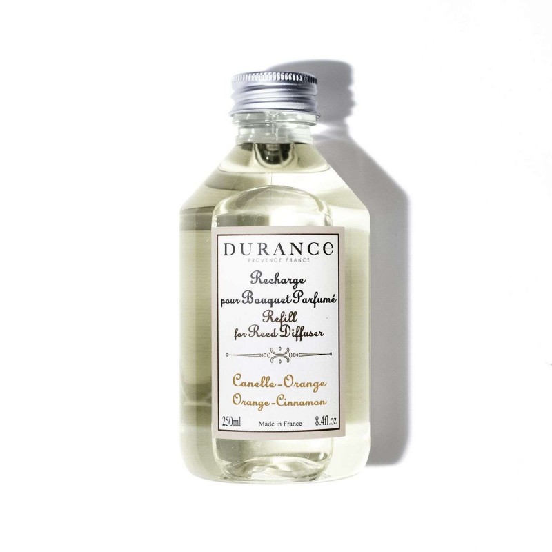 DURANCE - Cannelle Orange - Recharge Diffuseur de Parfum 250ml