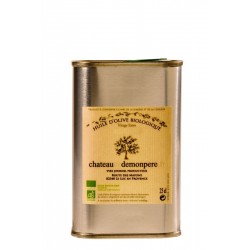 CHATEAU DEMONPERE - TRADITION -  Huile d'Olive Biologique Vierge Extra - 25cl -