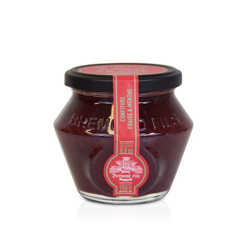 MAISON BREMOND 1830 - Confiture Fraise & Menthe 250g