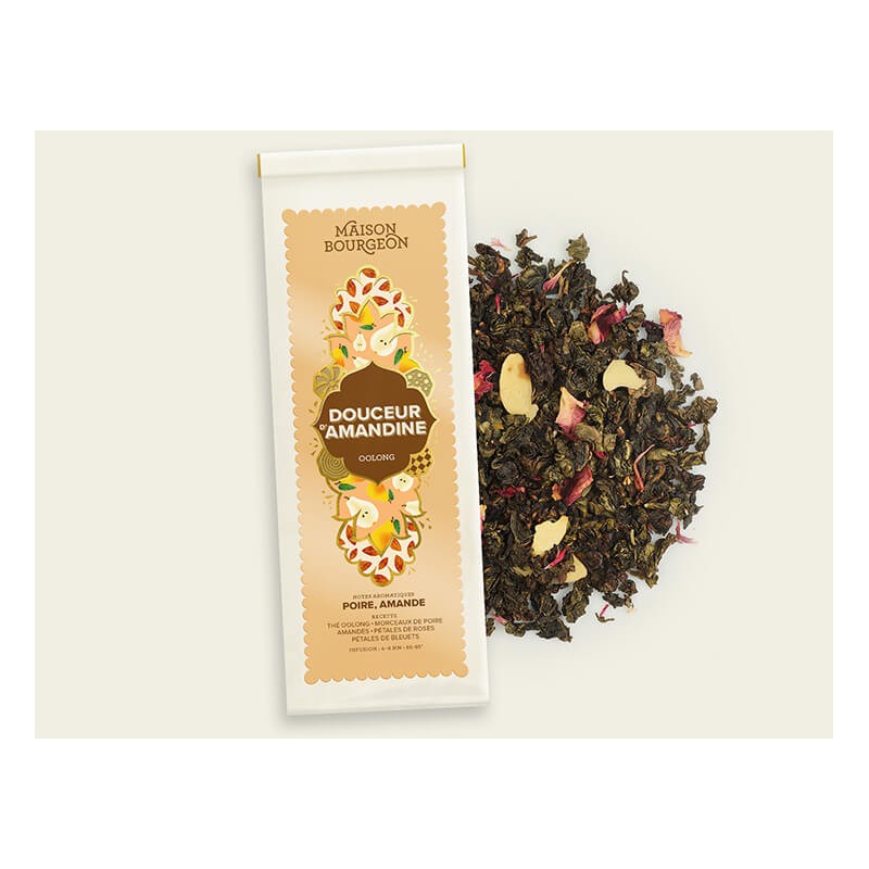 MAISON BOURGEON - Douceur d'Amandine - Thé Oolong - Sachet 100g