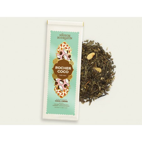 MAISON BOURGEON - Rocher Coco - Thé Vert - Sachet 100g