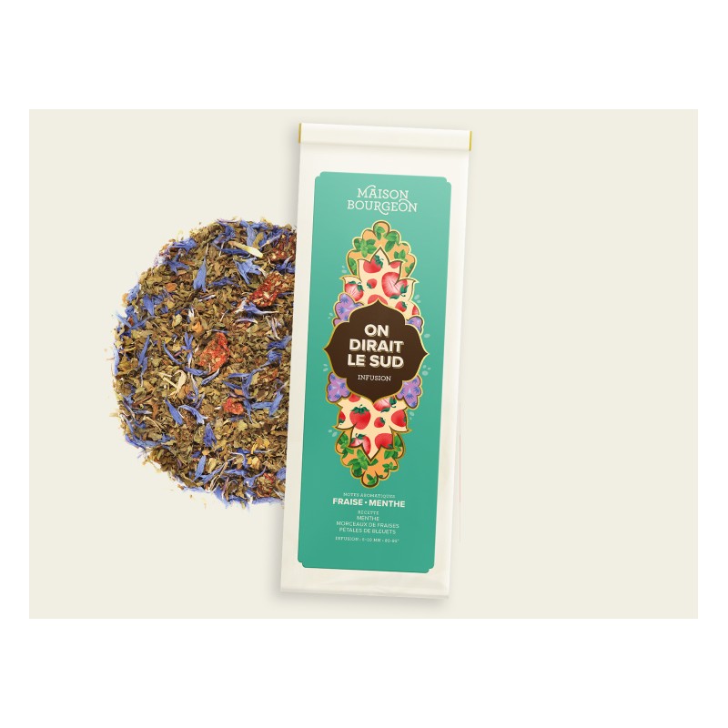 MAISON BOURGEON - On dirait Le Sud - Infusion- Sachet 100g