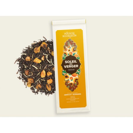 MAISON BOURGEON - Soleil du Verger - Thé Noir- Sachet 100g