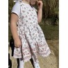 L'ENSOLEILLADE - Robe 6 ANS  Caline  ECRU/ROUGE