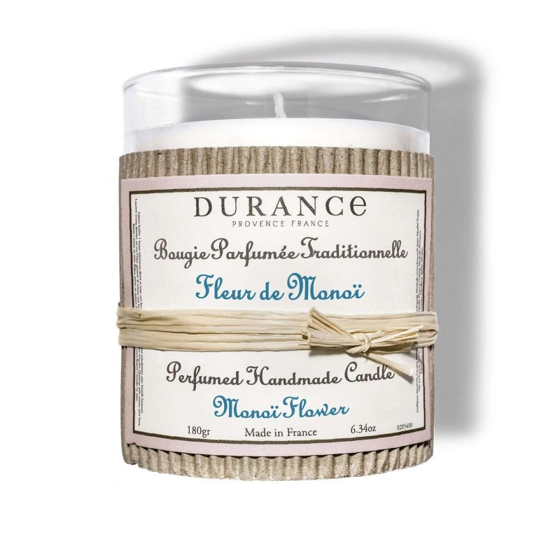 DURANCE - Bougie Parfumée Fleur de Monoï 180g