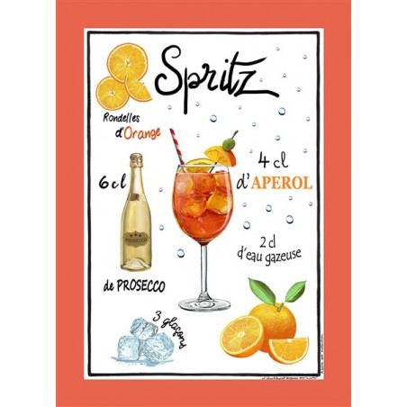 L'ENSOLEILLADE - Torchon SPRITZ