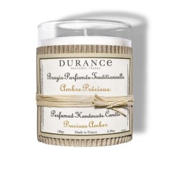 DURANCE - Bougie Parfumée Ambre Précieux 180g