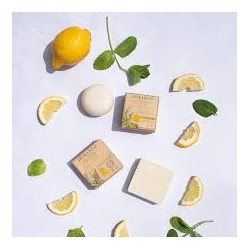 DURANCE - Citron & Menthe- Shampooing Solide  75g