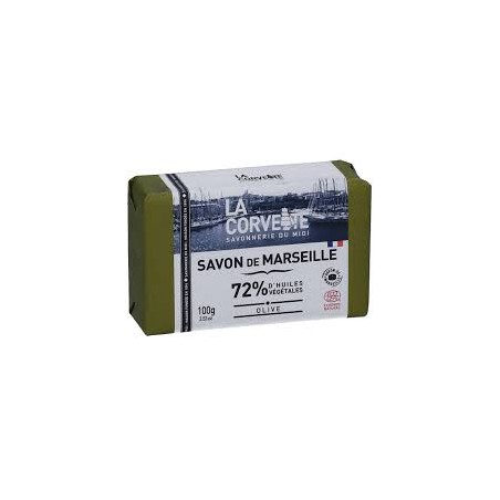 LA CORVETTE- OLIVE - Savon de MARSEILLE 100g