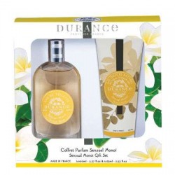 DURANCE - Coffret Parfum Sensuel Monoï (Eau de Toilette 100ml + Gel Douche Naturel 75ml)