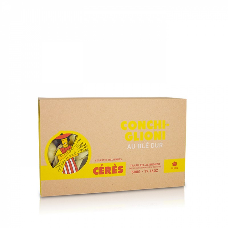 Pâtes Conchiglioni 500g de Provence